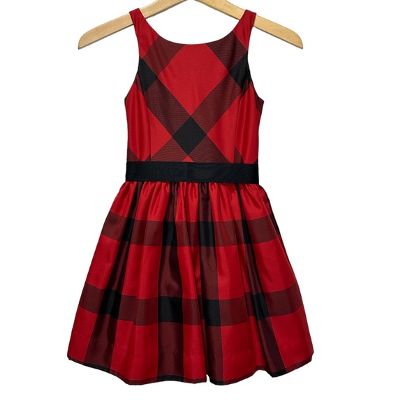 Polo Ralph Lauren Other - *RELISTED* Ralph Lauren Gorgeous Red and Black Plaid Dress Girls Size 8
